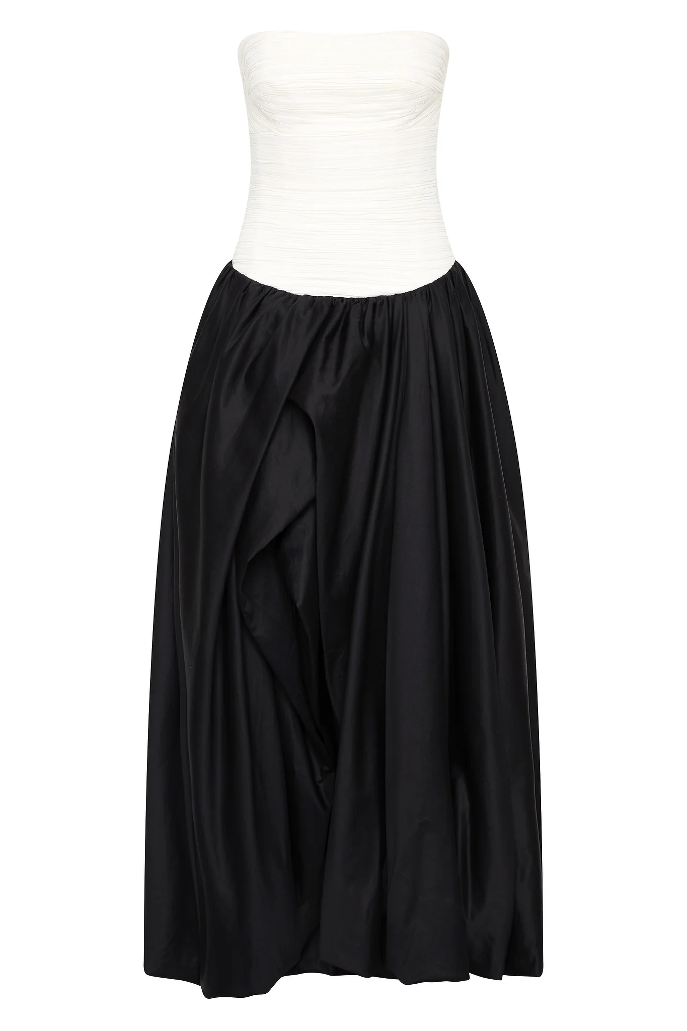 Juliana Floral Print Bubble Hem Maxi Dress